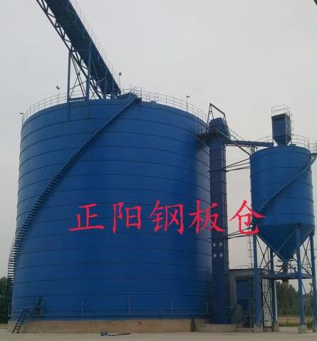 灵山大型矿粉钢板库