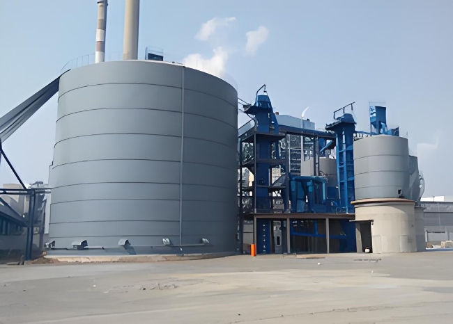 灵山1万吨钢板仓